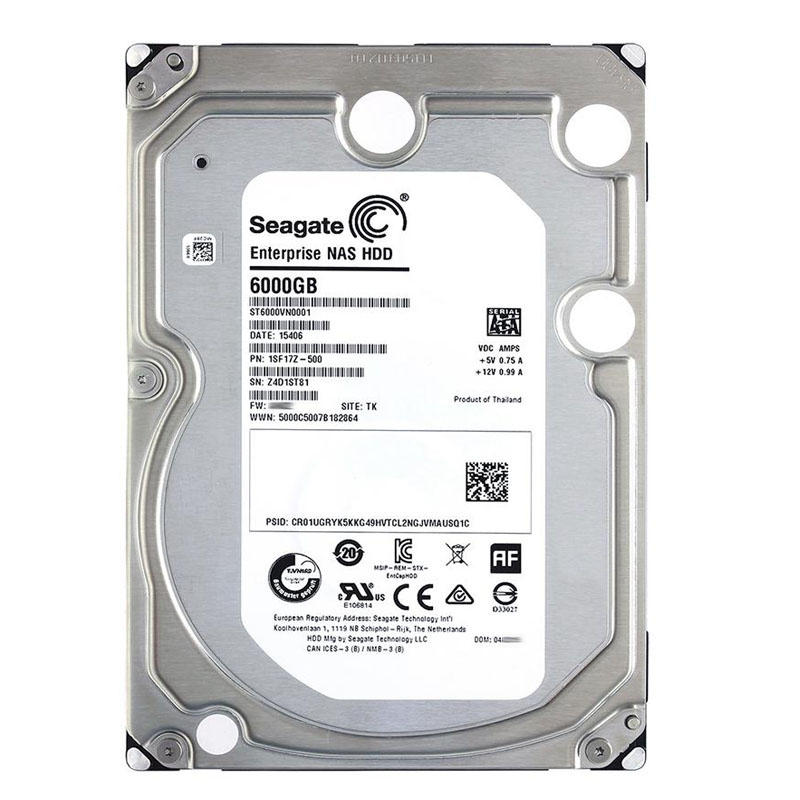 Seagate 1SF17Z-500 - 6TB  7.2K SATA 6.0Gbps 3.5" 128MB Cache Hard Drive