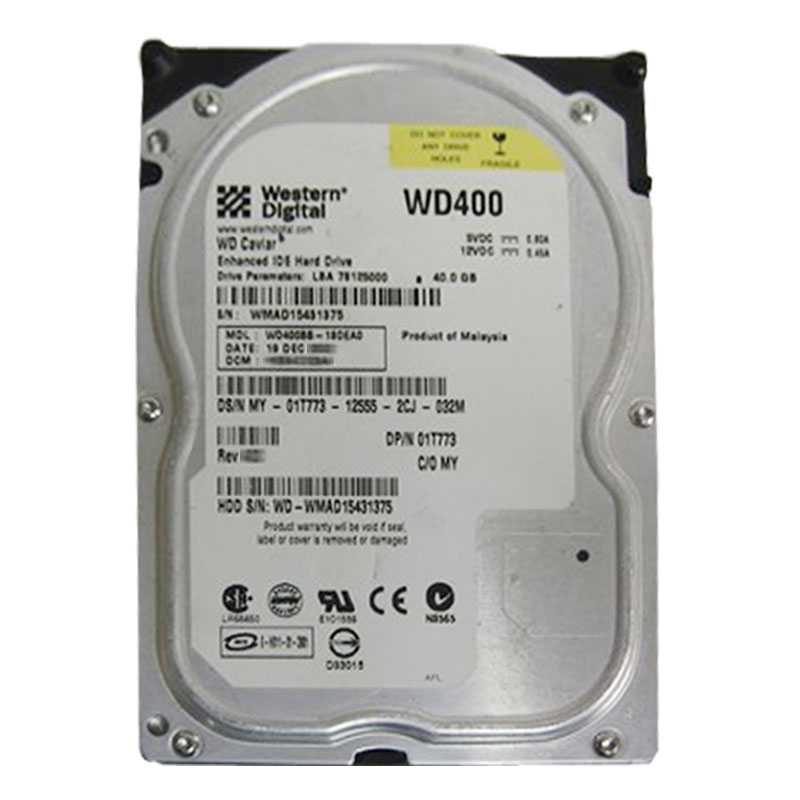 Dell 1T773 - 40GB 7.2K IDE 3.5" Hard Drive