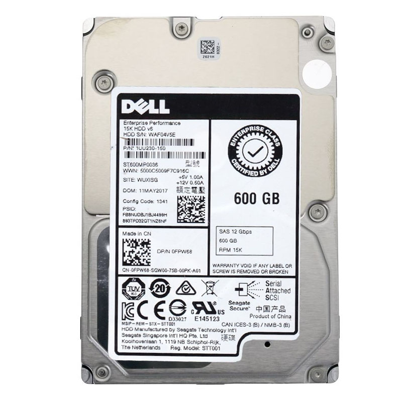 Seagate 1UU230-150 - 600GB 15 SAS 2.5" 128MB Hard Drive