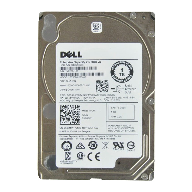 Seagate 1VE200-150 - 1TB 7.2 SAS 2.5" 128MB Hard Drive