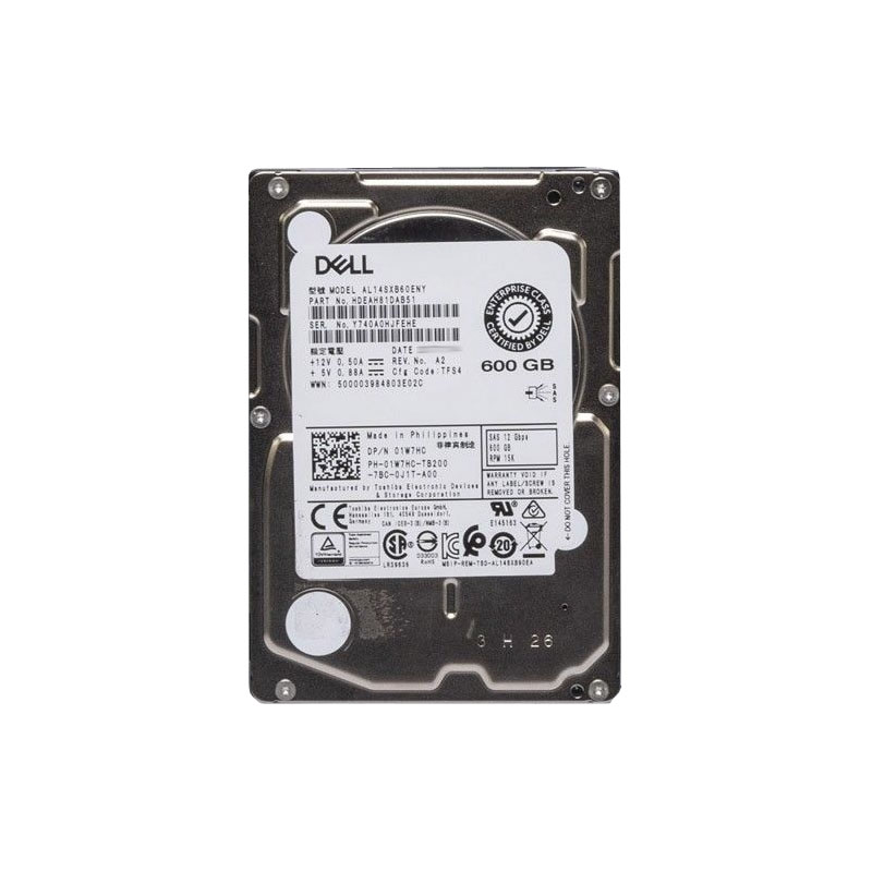 Dell 1W7HC - 600GB 15K SAS 2.5" Hard Drive
