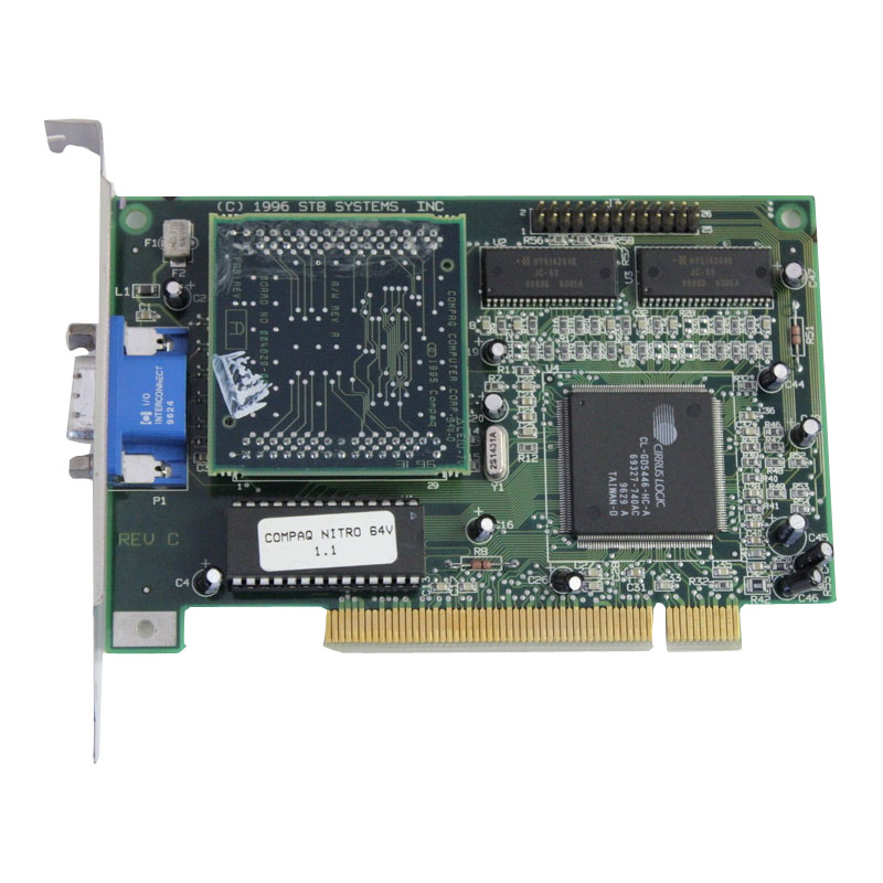1X0-0403-007.jpg HP 1X0-0403-007 - PCI Video Card W- VGA Output - Image 1