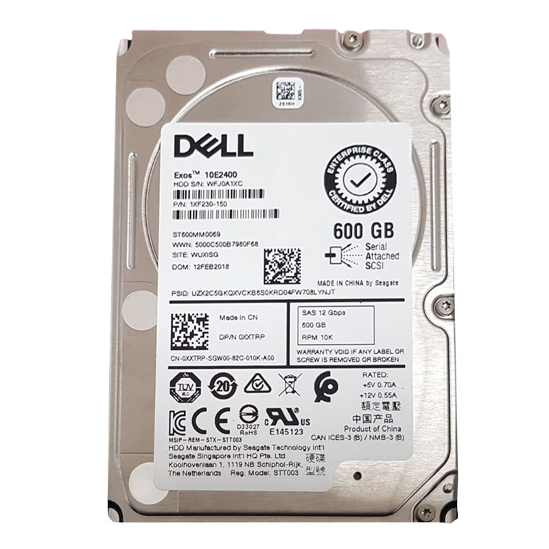 Seagate 1XF230-150 - 600GB 10 SAS 2.5" 128MB Hard Drive