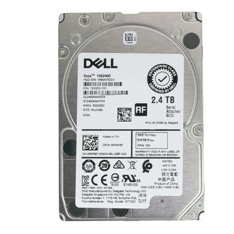 Seagate 1XK233-151 - 2.4TB 10 SAS 2.5" 256MB Hard Drive