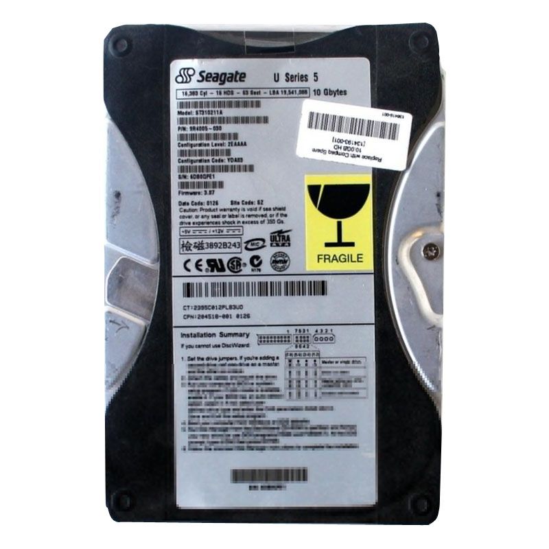 HP 204518-001 - 10GB IDE 3.5" Hard Drive