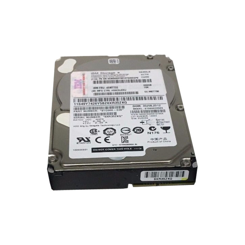 2076-3255 IBM - 600GB 15K SAS 12Gbps 2.5" Hard Drive