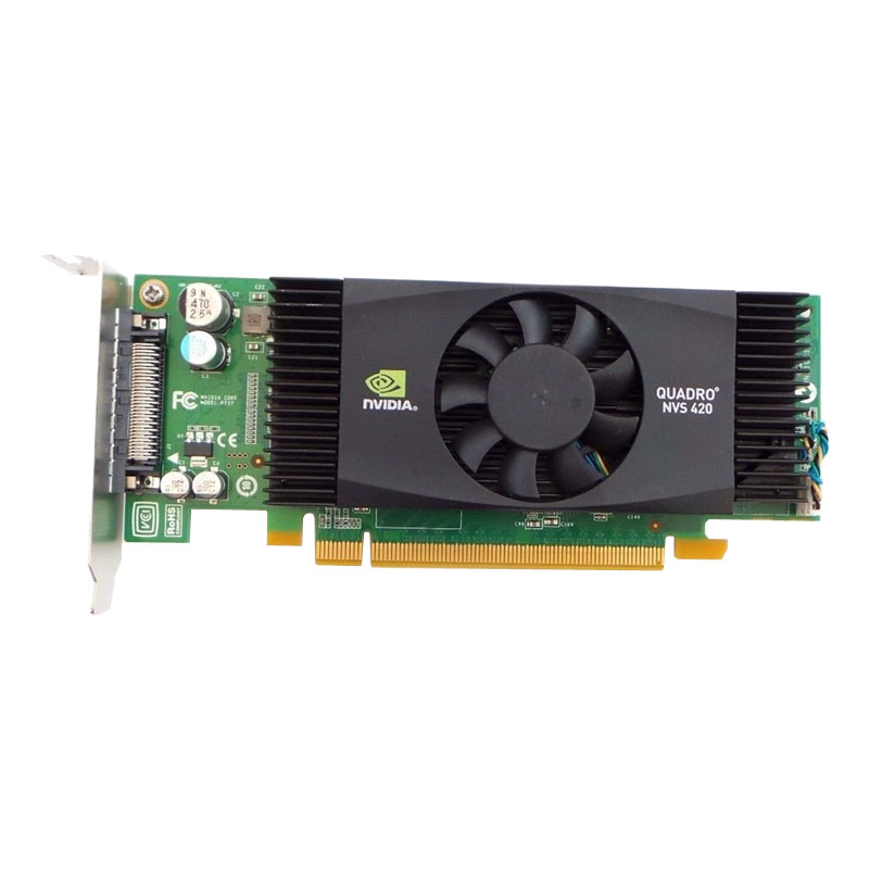 Dell - 512MB PCI-E x16 Nvidia Quadro NVS 420 Video Card - H995J