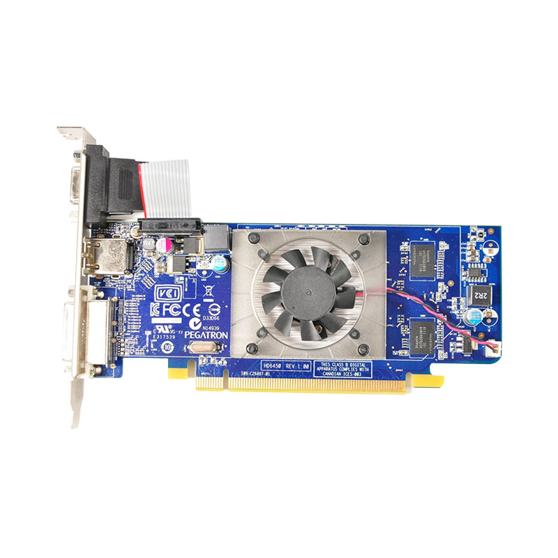 Dell - 1GB VGA PCI-E DVI ATI Radeon HD6450 Video Card - HCVMH
