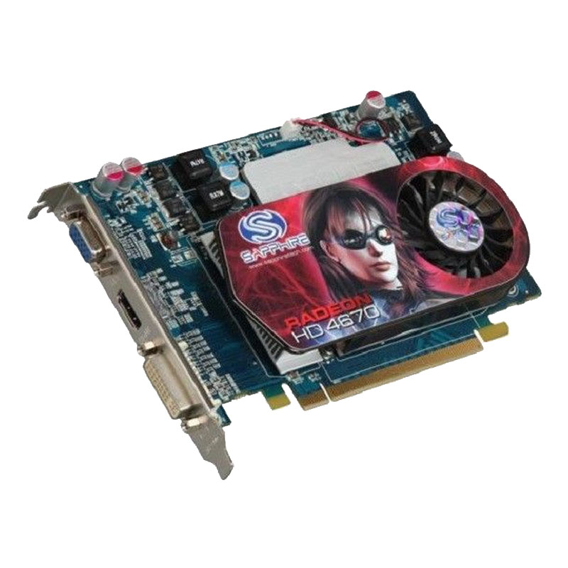 ASUS - Radeon 512MB DDR3 Dual DVI Video Card - HD4670