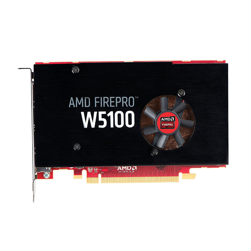 HP - 4GB PCI-E AMD FirePro W5100 Video Card - J3G92AA