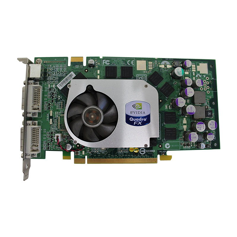 Dell - 128MB PCI-E Nvidia Quadro FX1400 Video Card - JF507
