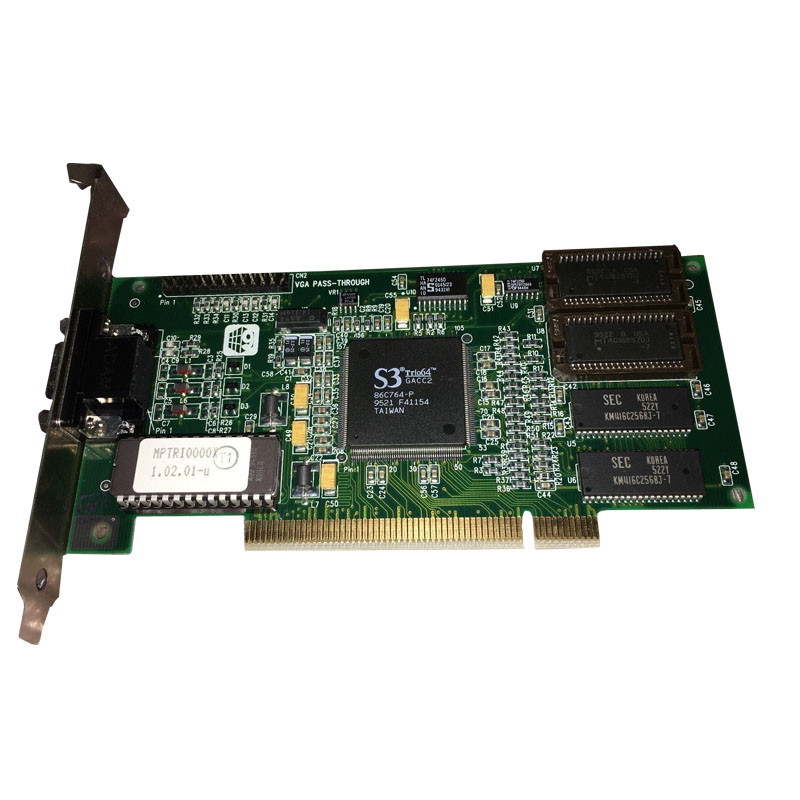 Sun Microsystems - 1MB S3-Trio64 PCI Graphics Card - JF9-GXE64TRIOPCI