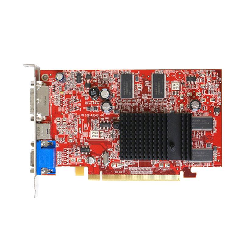 Dell - 256MB VGA PCI-E x16 DVI ATI Radeon X600 Video Card - JH471