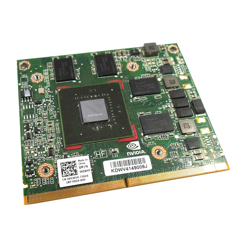 Dell - 2GB Nvidia Quadro 1000M Video Card - KDWV4