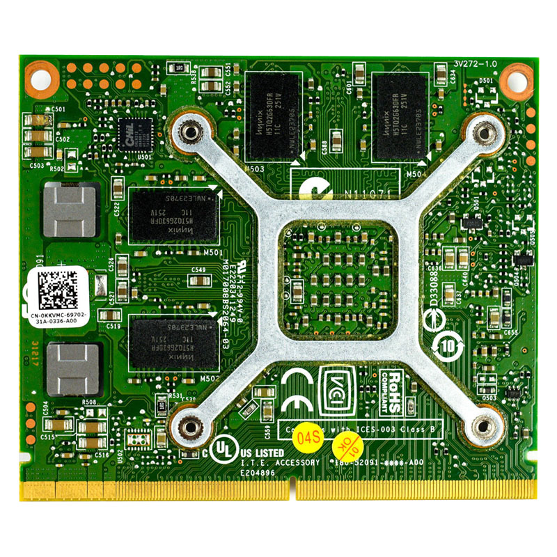 Dell - 2GB Nvidia Quadro K2000M Video Card - KKVMC