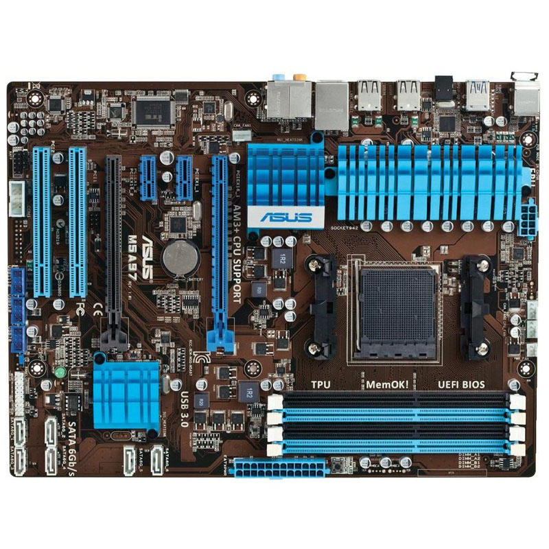 M5A97.jpg Asus - ATX Server Motherboard Only - M5A97 - Image 1