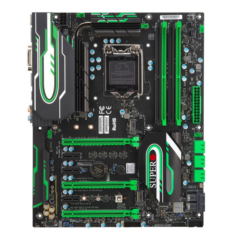 Supermicro - ATX Server Motherboard Only - MBD-C7Z270-CG-O