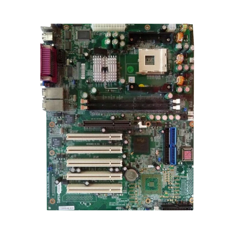 Supermicro - PGA-478 Socket Server Motherboard Only - MBD-P4SGE-O