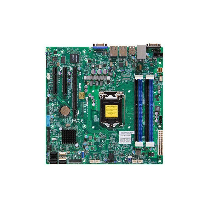 Supermicro - Micro ATX LGA1150 Socket Server Motherboard Only - MBD-X10SLL-F-O