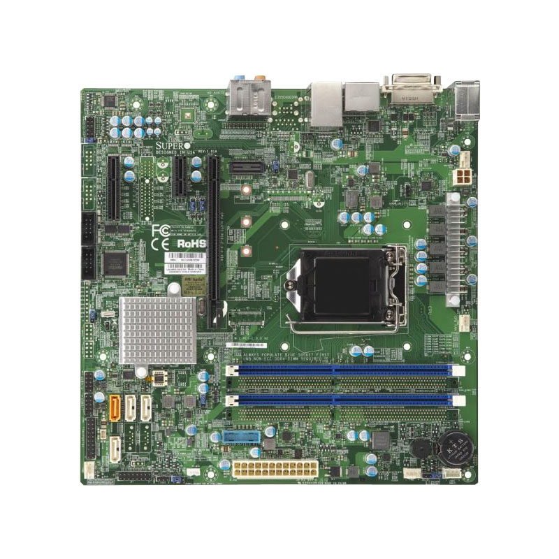 Supermicro - microATX Server Motherboard Only - MBD-X11SSQ-L