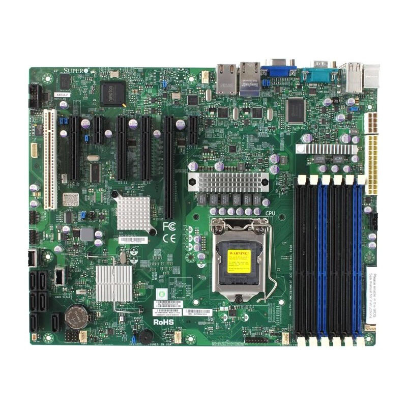 Supermicro - ATX Server Motherboard Only - MBD-X8SIA-F-O