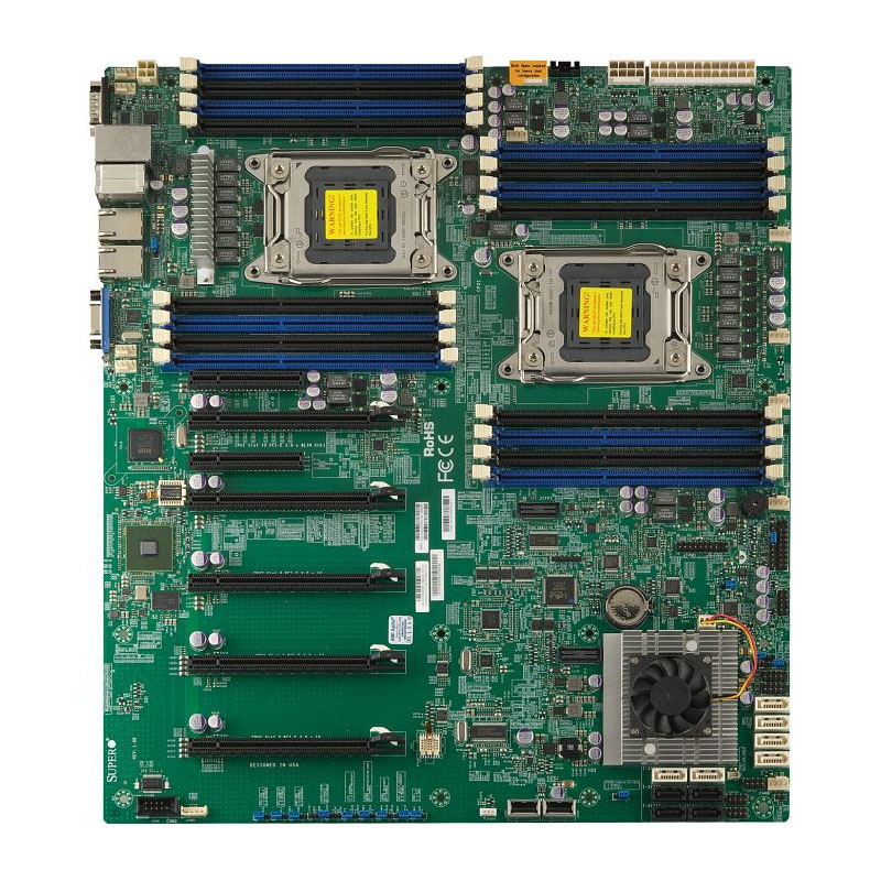 Supermicro - Proprietary Server Motherboard Only - MBD-X9DRG-QF-B