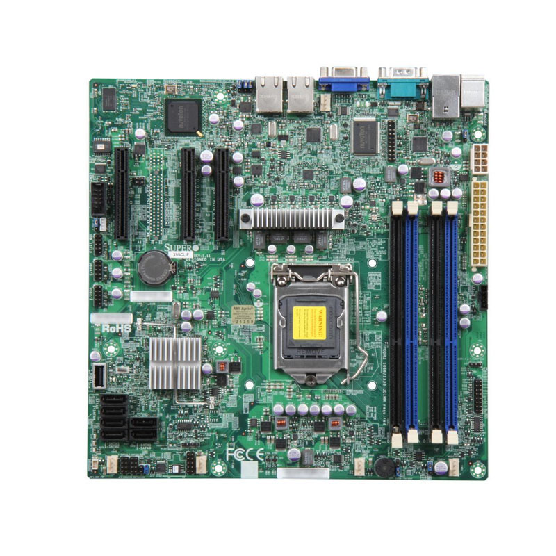 Supermicro - LGA2011 Socket Server Motherboard Only - MBD-X9SCL-F-O
