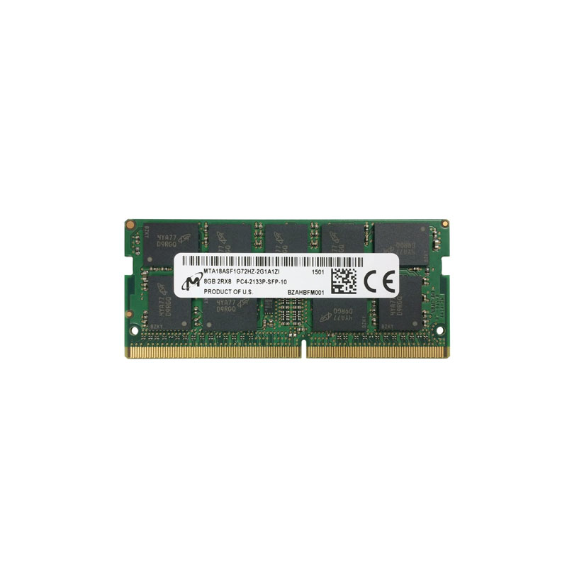 MTA18ASF1G72HZ-2G1A1.jpg Micron Technology - 8GB DDR4 PC4-17000 ECC Unbuffered 260-Pins Memory - MTA18ASF1G72HZ-2G1A1 - Image 1