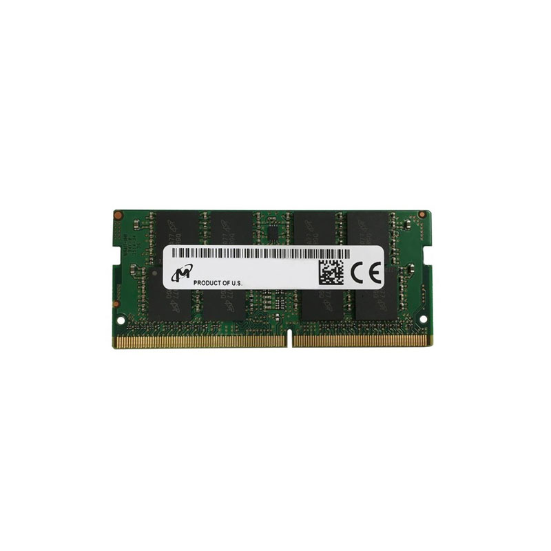 Micron Technology - 8GB DDR4 PC4-19200 ECC Unbuffered 260-Pins Memory - MTA18ASF1G72HZ-2G3B1