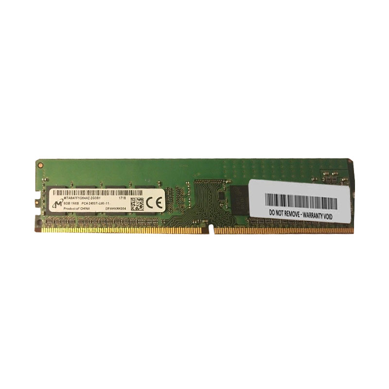 Micron Technology - 8GB DDR4 PC4-19200 Non-ECC Unbuffered 288-Pins Memory - MTA8ATF1G64AZ-2G3B1
