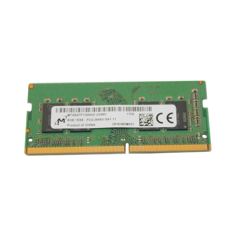 Micron Technology - 8GB DDR4 PC4-21300 Non-ECC Unbuffered 260-Pins Memory - MTA8ATF1G64HZ-2G6B1