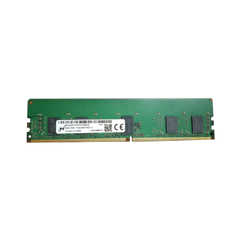 Micron Technology - 8GB DDR4 PC4-19200 ECC Unbuffered Memory - MTA9ASF1G72PZ-2G3B1IK