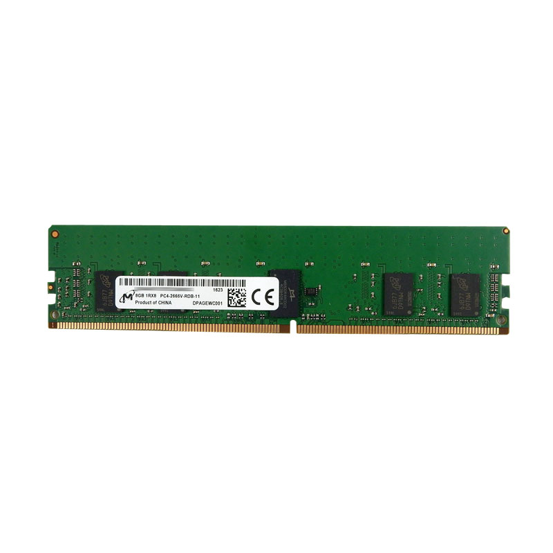 Micron Technology - 8GB DDR4 PC4-21300 ECC Registered 288-Pins Memory - MTA9ASF1G72PZ-2G6B1