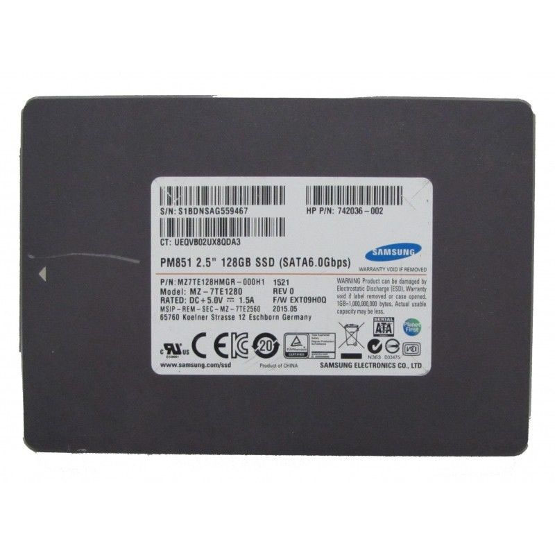 Samsung - 128GB SATA 2.5" SSD - MZ-7TE1280