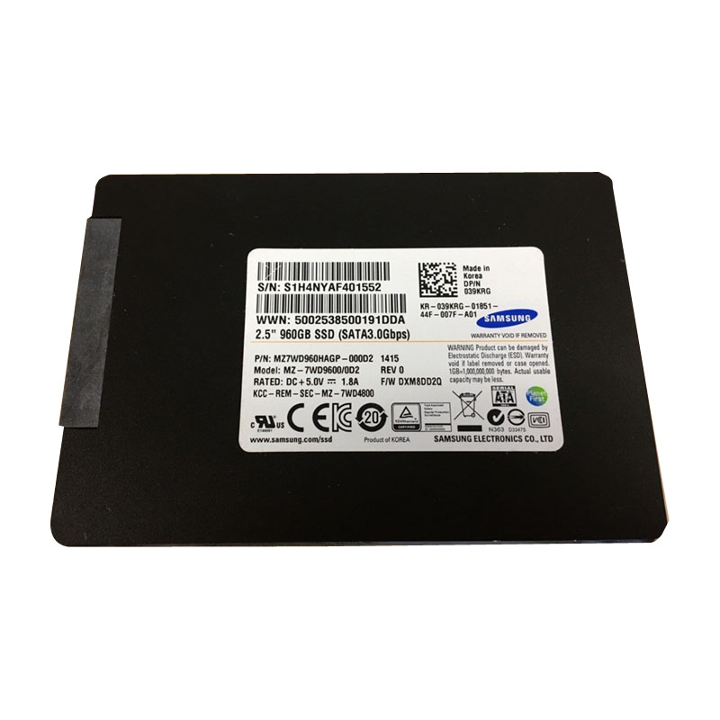 Samsung - 960GB SATA 2.5" SSD - MZ-7WD9600-0D2
