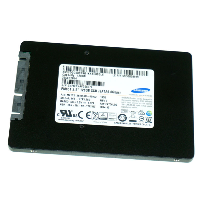 Samsung - 128GB SATA 2.5" SSD - MZ-YTE1280