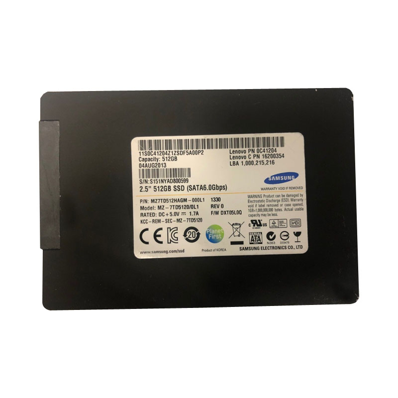 Samsung - 512GB SATA 2.5" SSD - MZ7TD512HAGM-000L1