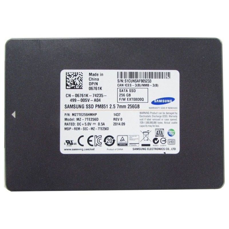 Samsung - 256GB SATA 2.5" SSD - MZ7TE256HMHP-000D1