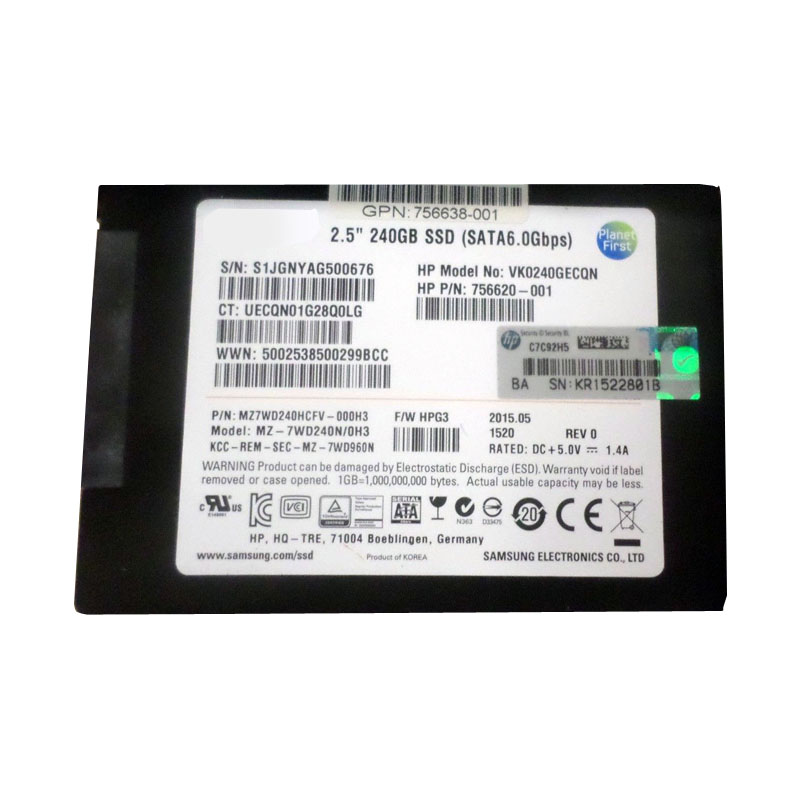 Samsung - 240GB SATA 2.5" SSD - MZ7WD240HCFV-00003