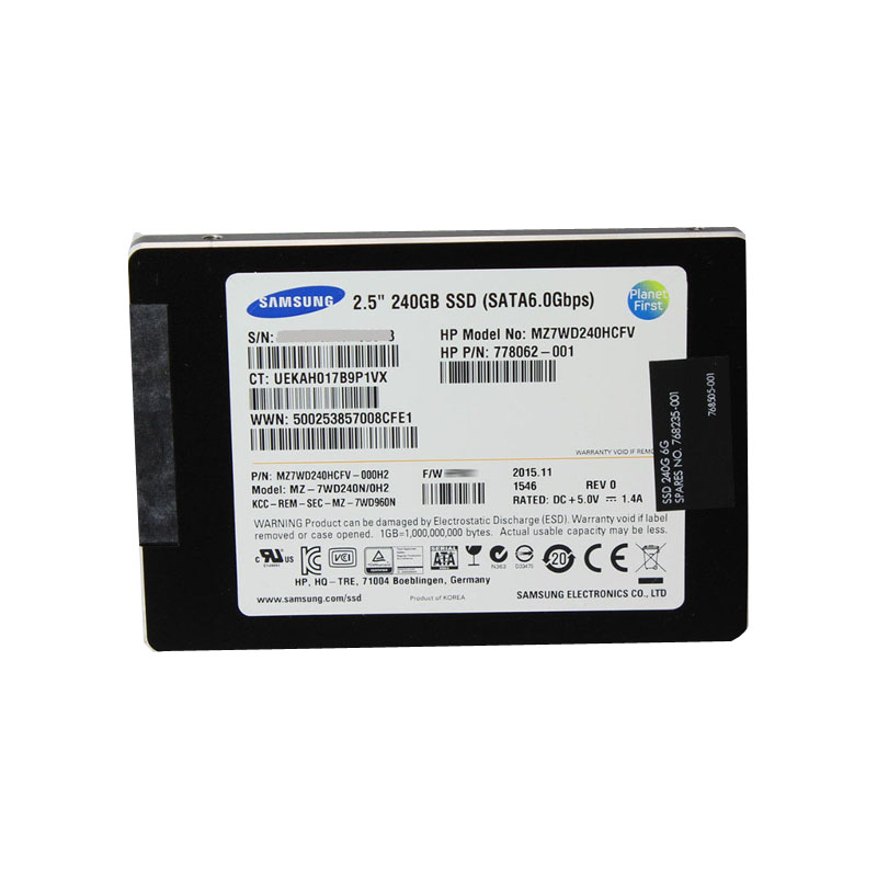 Samsung - 240GB SATA 6.0Gbps 2.5" SSD - MZ7WD240HCFV