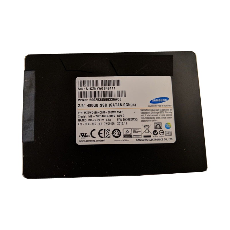 Samsung - 480GB SATA 2.5" SSD - MZ7WD480HCGM-000MV