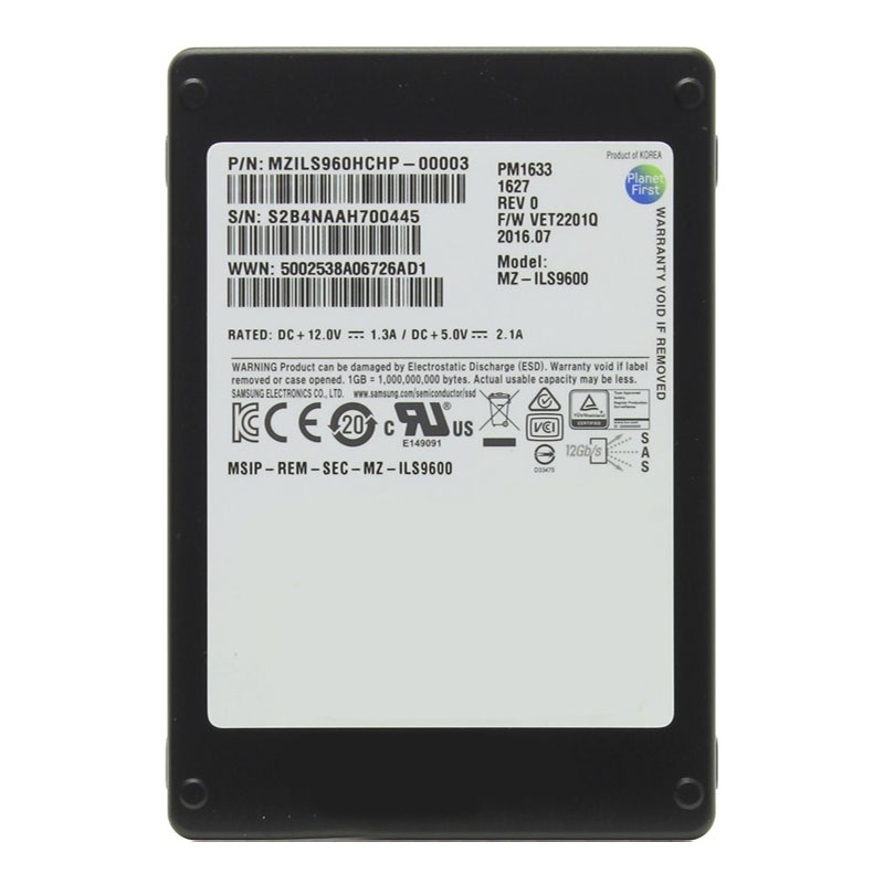 Samsung - 960GB SATA 2.5" SSD - MZILS960HCHP-00003