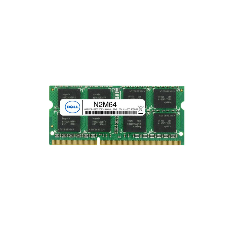 Dell - 8GB DDR3 PC3-12800 Non-ECC Unbuffered 204-Pins Memory - N2M64