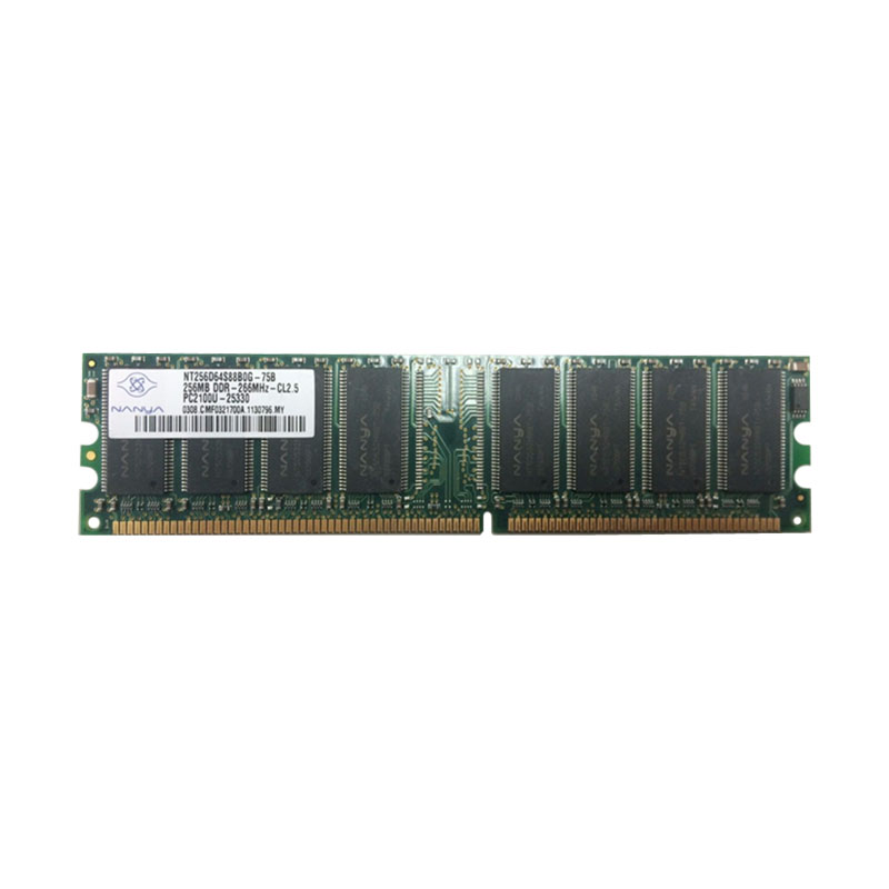 HP - Technology 128MB DDR 266MHz PC-2100 184-Pin Cl2.5 NON-ECC Unbuffered DIMM Memory - NT128D64SH4B0G-75B