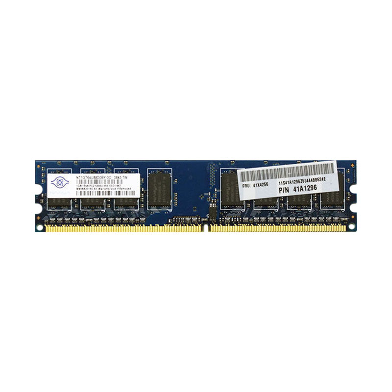 Nanya - 1GB DDR2 PC2-5300 Non-ECC Unbuffered 240-Pins Memory - NT1GT64U88D0BY-3C