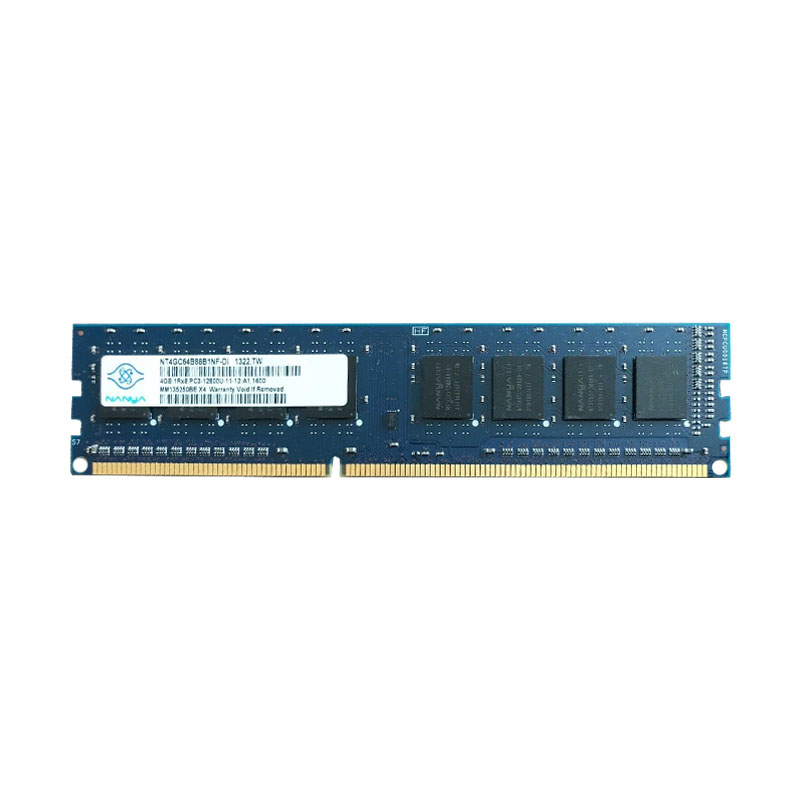 Nanya - 4GB DDR3 PC3-12800 240-Pins Memory - NT4GC64B88B1NF-DI