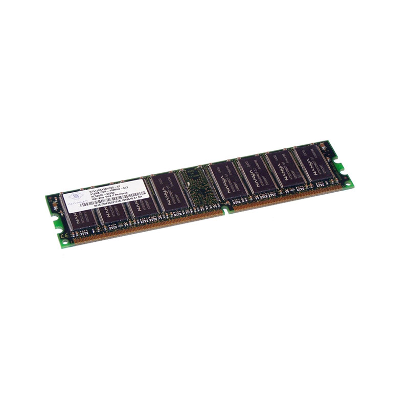 Nanya - 512MB DDR PC-3200 Non-ECC Unbuffered 184-Pins Memory - NT512D64S8HC0G-5T