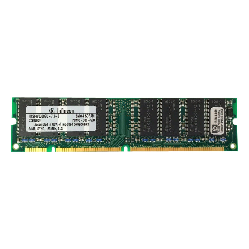 Micron Technology - 64MB 133MHz 168-Pin SDRAM DIMM Memory - P1536-63001