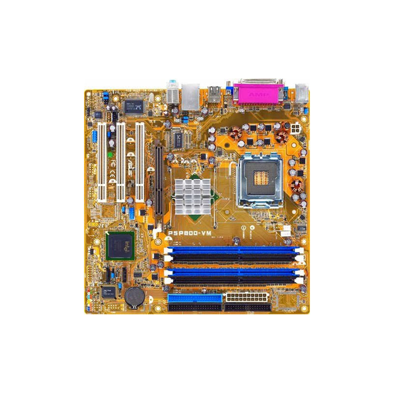 Asus - uATX Server Motherboard Only - P5P800-VM
