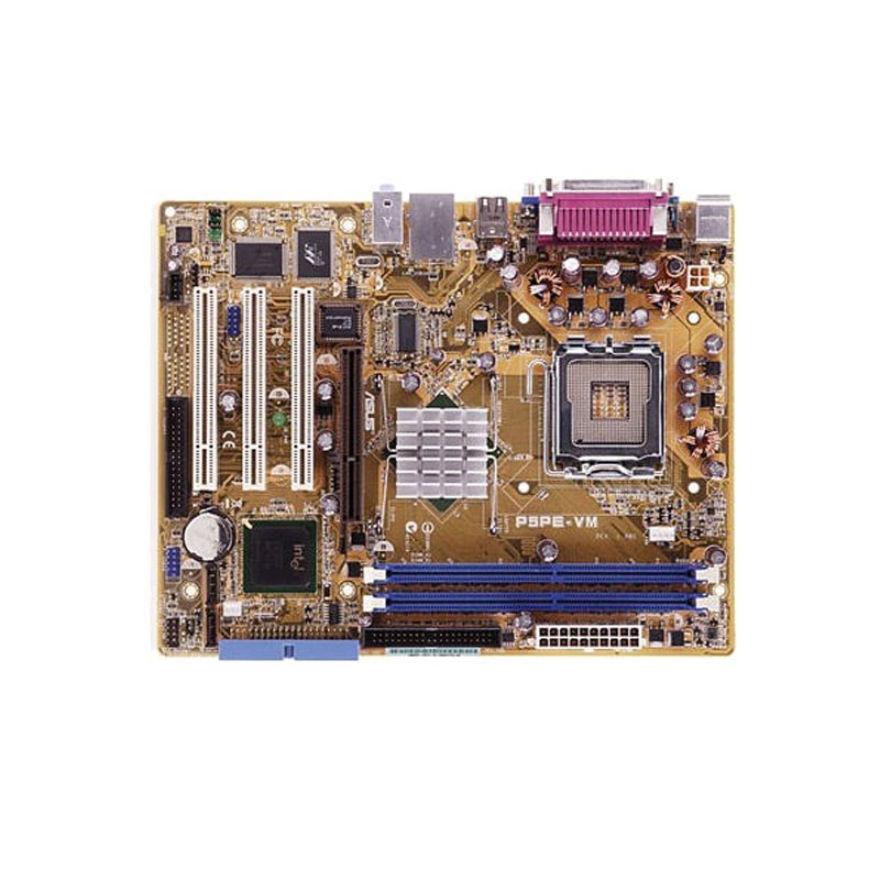 Asus - uATX Server Motherboard Only - P5PE-VM